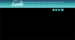 Desktop Screenshot of expobel.com.br